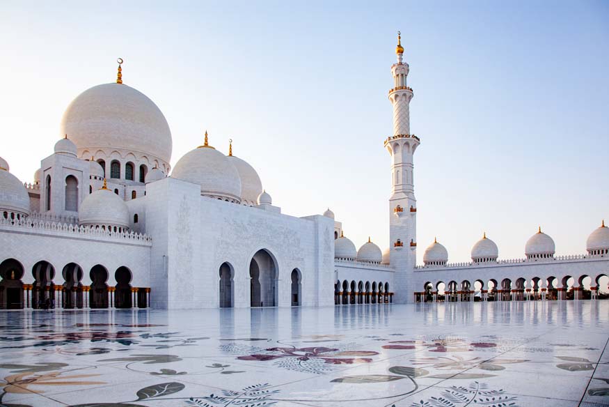 Emiratele Arabe Unite - Moscheea Sheikh Zayid din Abu Dhabi